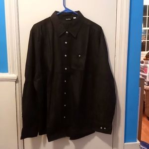 Identitee womans black work shirt size XL NWOT